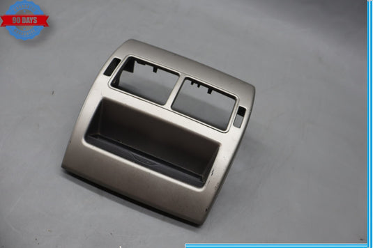 09-11 Jaguar XF XFR Rear Center Console Trim Panel Vent Storage Trim Oem