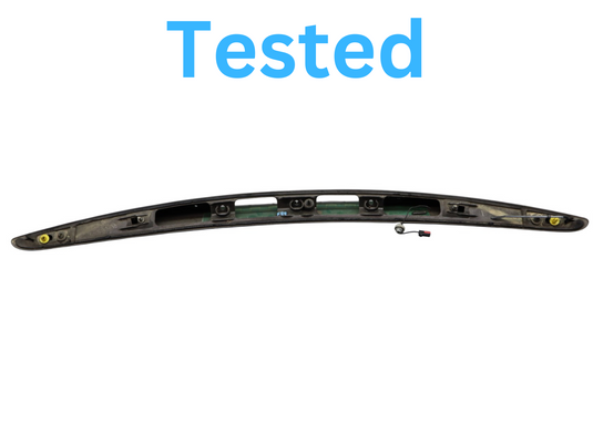 07-15 Jaguar XK XKR X150 Rear Trunk Lid Molding Trim Spoiler Wing 6W8344210A Oem