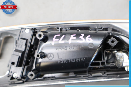 12-18 Mercedes CLS550 CLS400 Front Left Side Seat Switch Trim Cover Wood Oem