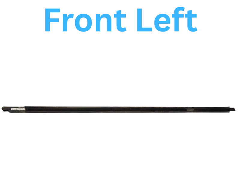 Load image into Gallery viewer, 11-18 Porsche Cayenne Turbo 958 Front Left Door Window Molding Trim Chrome Oem
