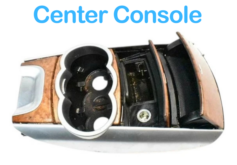 Load image into Gallery viewer, 06-13 Mercedes R350 R500 Center Console Cup Holder Ash Tray Wood Assembly OEM
