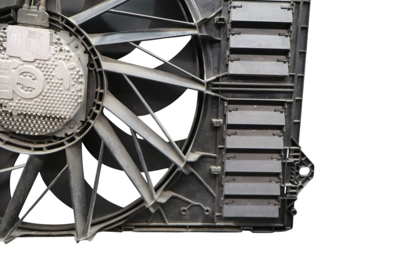 Load image into Gallery viewer, 10-16 Porsche Panamera 970 Engine Cooling Radiator Fan Motor Assembly Oem
