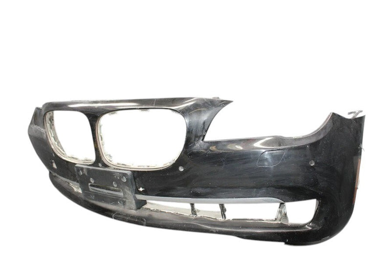 Load image into Gallery viewer, 09-12 BMW 740i 750Li F01 Front Lower Bumper Shell Cover Panel Assembly Black OEM
