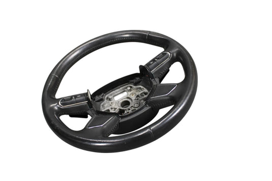 11-17 Audi A8 Quattro Steering Wheel Leather Black W/ Switches 4H0419091 OEM