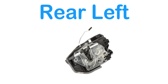 12-15 BMW E84 X1 Rear Left Driver Side Door Lock Latch Actuator 51227229459 Oem