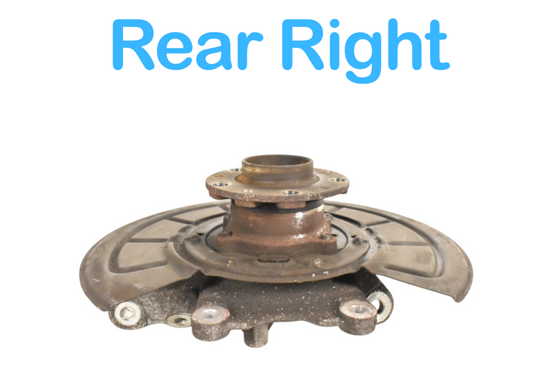 Load image into Gallery viewer, 14-17 Maserati Ghibli Rear Right Passenger Spindle Knuckle Hub 670006805 Oem
