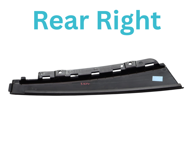 Load image into Gallery viewer, 12-18 Audi A6 Quattro Rear Right Passenger Side Exterior B Pillar Trim Oem
