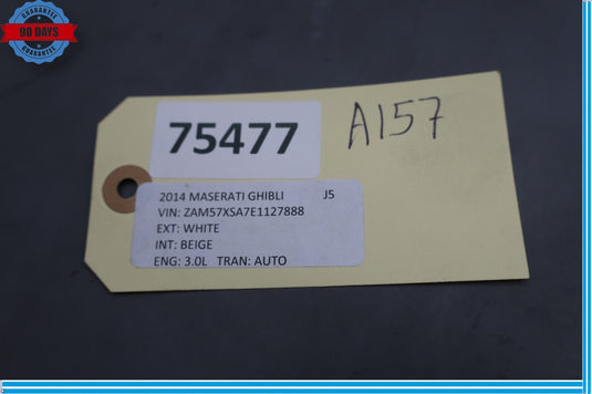 14-17 Maserati Maserati M157 SQ4 M156 3.0L Ignition Control Module ECU Oem