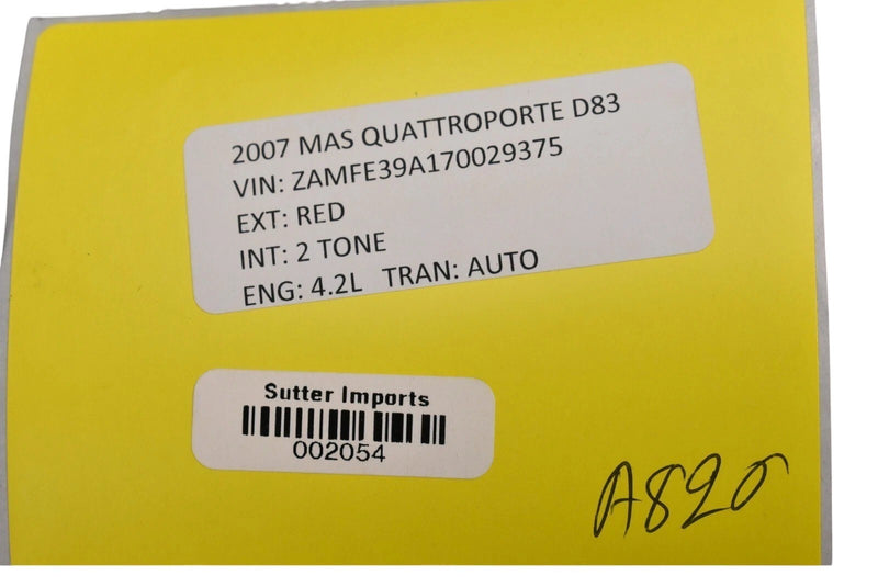 Load image into Gallery viewer, 03-08 Maserati Quattroporte M139 Overhead Console Switch 69149330 OEM
