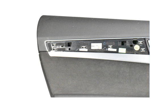 11-17 Audi A8  A8 Quattro Rear Left Side Interior Door Trim Panel Black OEM