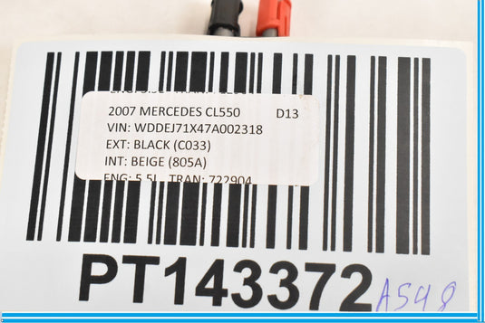 07-14 Mercedes CL550 CL600 W216 Antenna Amplifier Splitter Connector Oem