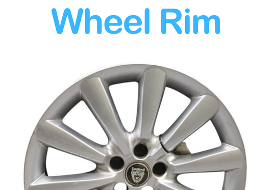 10-14 Jaguar XF XK 19x8.5 19'' 10 Spoke Front Alloy Wheel Rim 8W831007GA Oem