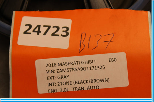 14-20 Maserati Ghibli S Front Left Driver Side Door Audio Speaker Oem