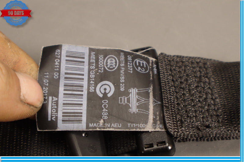Load image into Gallery viewer, 14-18 Maserati Ghibli Rear Center Seat Belt Retractor 6700174400 Oem
