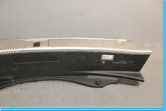 11-17 Audi A8 Quattro Trunk Latch Lock Sill Scuff Plate Cover Panel Trim Oem