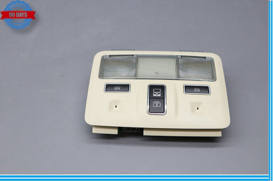 10-18 Jaguar XJ XJL Rear Dome Light Overhead Console Sunroof Shade Switch Oem