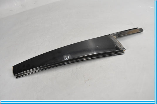 09-15 BMW 750i 750Li Rear Left Side B Pillar Door Cover Molding Trim Black Oem