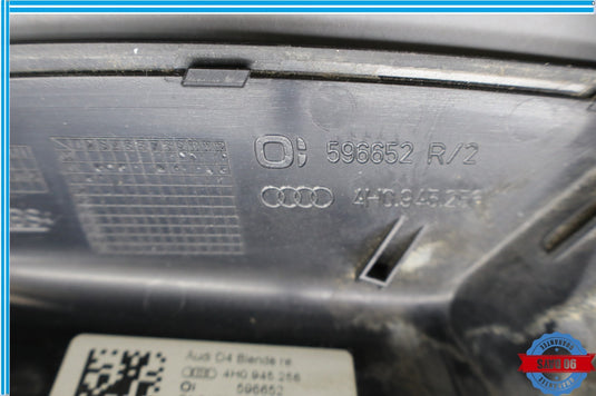 11-14 Audi A8 Quattro Rear Right Side Tail Light Lower Inner Trim Cover Oem