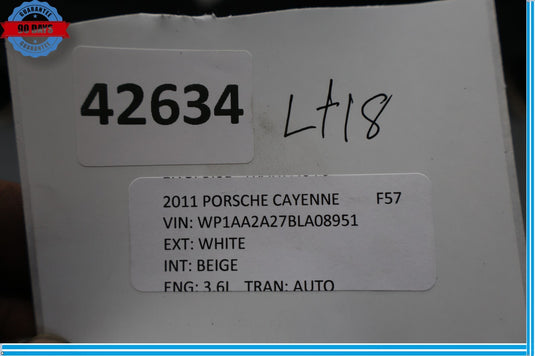 11-18 Porsche Cayenne 958 Rear Tailgate Liftgate Back Door Lower Trim Oem