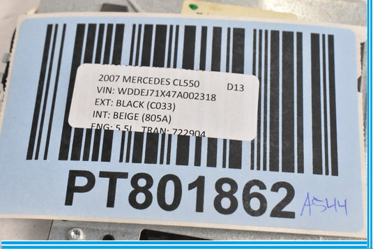 07-13 Mercedes W216 CL550 Trunk Telephone Phone Antenna Control Module OEM