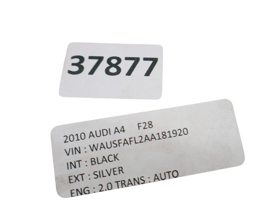 09-16 Audi A4 A4 Quattro Rear Left Side Shock Strut Absorber 8T0513035M Oem