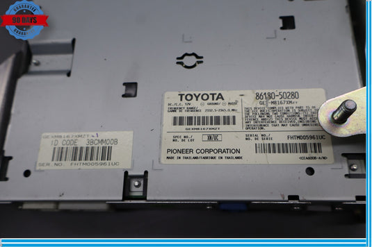 07-12 Lexus LS460 LS460L Satellite Receiver Radio Control Module 86180-50280 Oem