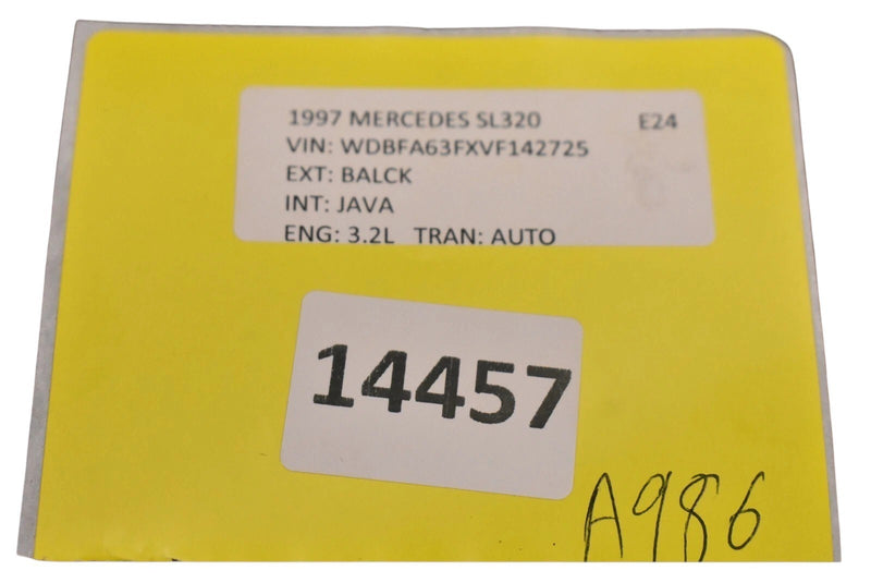 Load image into Gallery viewer, 96-02 Mercedes R129 SL500 SL320 Front Right Door Panel Speaker 1298201902 Oem
