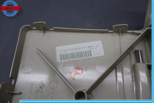 03-12 Land Rover Range Rover HSE L322 Rear Right Cover Package Tray Support Oem