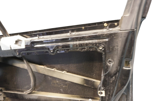 06-12 Bentley Continental Front Right Passenger Side Door Shell Panel Black OEM