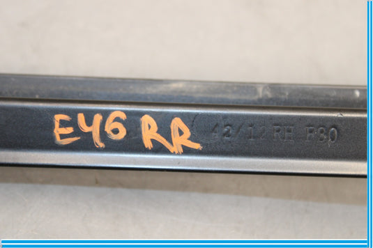 12-16 BMW F30 320i 328i 335i Rear Right Door Outer Covering Molding Black Oem