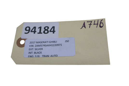 14-17 Maserati Ghibli Rear Right Side Marker Reflector Lamp 50504339 Oem