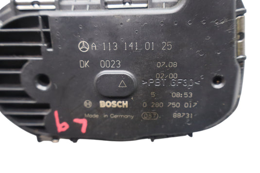 01-13 Mercedes W209 CLK350 CLK500 E550 Engine Throttle Valve Body 1131410125 Oem