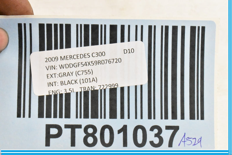Load image into Gallery viewer, 2010 MERCEDES BENZ C300 (W204) FRONT / REAR - PASSENGER WINDOW SWITCH (BLACK)
