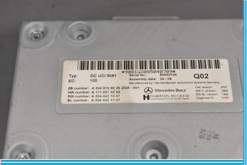 Load image into Gallery viewer, 06-12 Mercedes W164 GL500 GL550 GL450 Communication Interface Module Unit Oem
