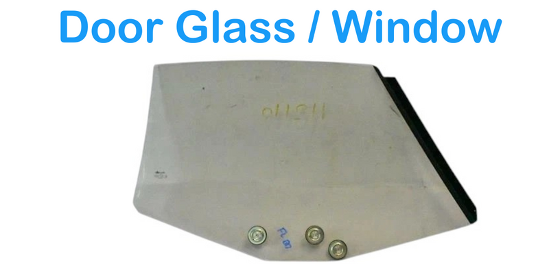Load image into Gallery viewer, 87-92 Cadillac Allante Front Left Driver Side Door Glass / Window
