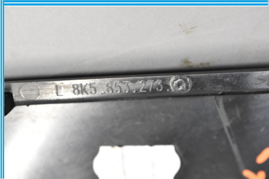 09-16 Audi A4 Wagon Rear Left Side Door Window Corner Trim Panel Black Oem