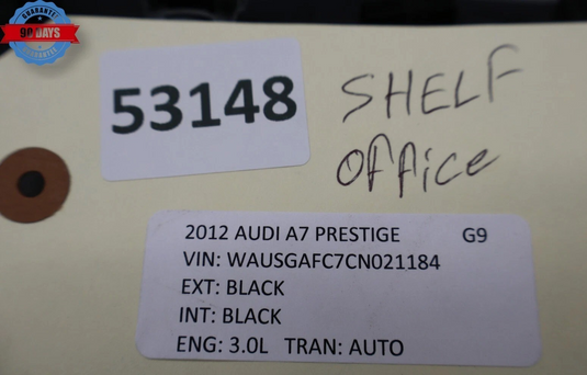 12-15 Audi A7 Quattro Right Passenger Side Dashboard Panel Trim 4G8853190 Oem