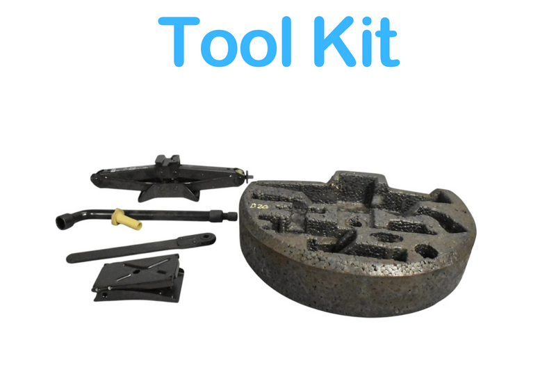 Load image into Gallery viewer, 97-06 Jaguar XK8 X100 Emergency Spare Tire Jack Tool Kit W/ Case MJA6374AB Oem
