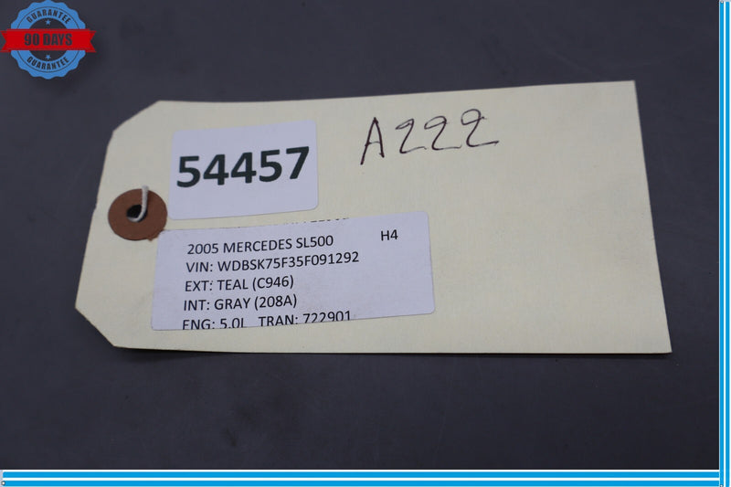 Load image into Gallery viewer, 03-12 Mercedes R230 SL500 Rear Left Seat Outside Recline Cover Oem
