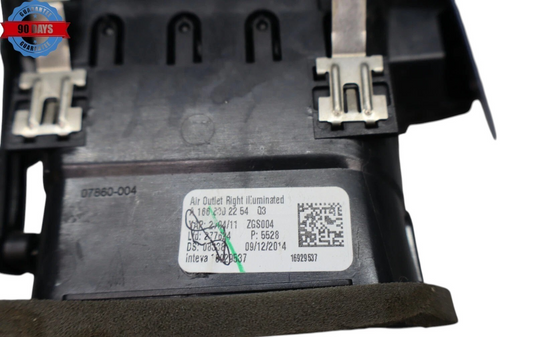 12-16 Mercedes GL450 SLK350 Right Side Dash AC A/C Air Vent Grill 1668302254 Oem