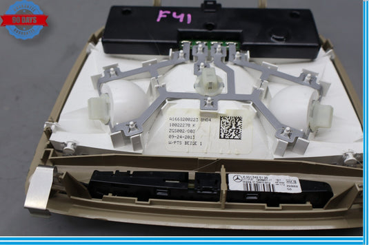 13-19 Mercedes X166 GL450 GL550 Rear Overhead Dome Light Lamp Parking Sensor Oem