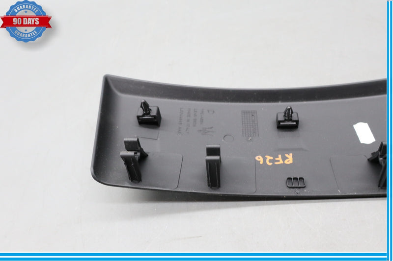 Load image into Gallery viewer, 14-20 Maserati Ghibli Front Right Passenger Side Seat Cover Panel Trim Black Oem
