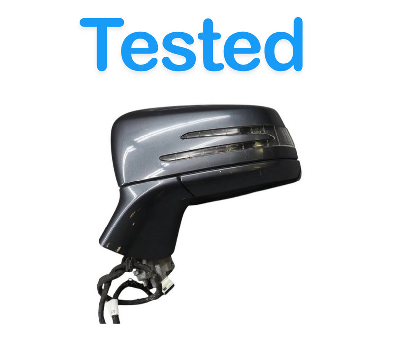 Load image into Gallery viewer, 10-13 Mercedes CLS550 LH Front Left Side Rear View Door Mirror 2128100964 Oem
