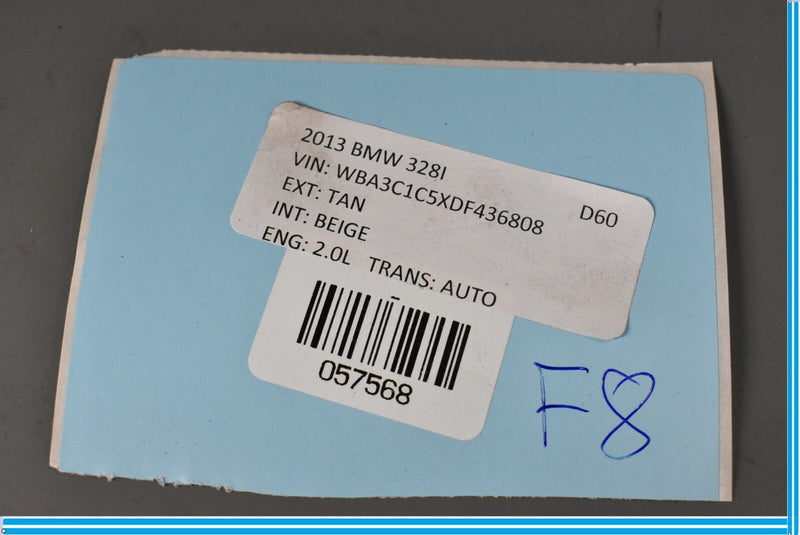 Load image into Gallery viewer, 12-18 BMW 320i 328i F30 Rear Left Driver Side Mud Splash Guard Fender Cover Oem
