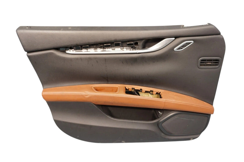 Load image into Gallery viewer, 14-22 Maserati Ghibli M157 Front Left Driver Side Interior Door Cover Panel OEM
