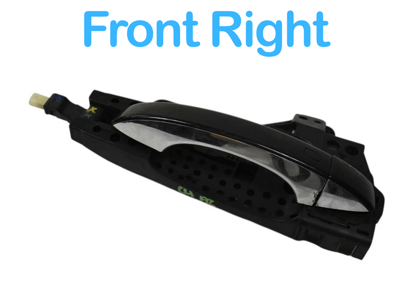 Load image into Gallery viewer, 11-17 Audi D4 A8 A8L Front Right Side Exterior Door Handle Black 4H1837886 OEM
