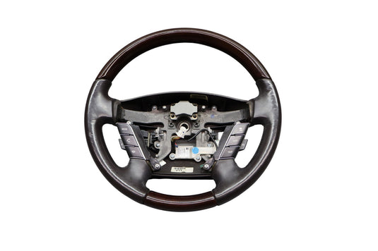 11-13 Hyundai Equus Front Steering Wheel Black Leather 56100-3N200 OEM