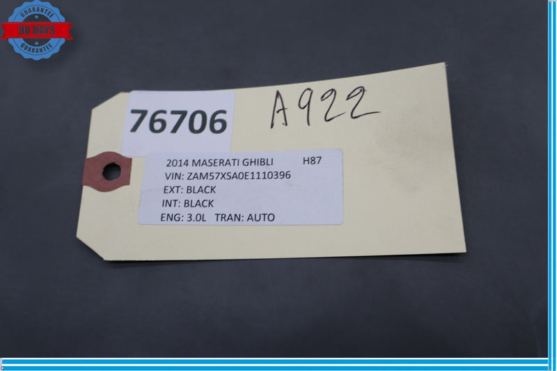 Load image into Gallery viewer, 14-19 Maserati Ghibli Front Left Side Floor Carpet Panel Trim Cover Oem
