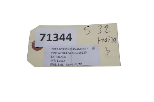 10-16 Porsche Panamera 970 S Hybrid Front Left Side Interior Door Trim Panel Oem