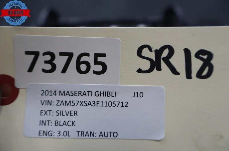 Load image into Gallery viewer, 14-22 Maserati Ghibli M156 M157 Front Left Seat Rail Track Frame w/Motors Oem
